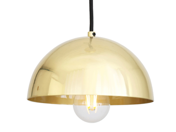 MAUA 20CM - Handmade brass pendant lamp by mullan lighting - view 3